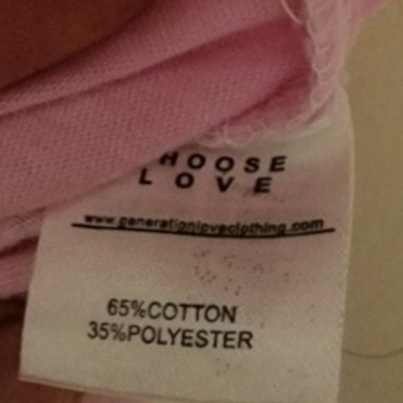 Generation Love Kelly Puff Pink/ white Tie Dye size xs - Picture 6 of 7